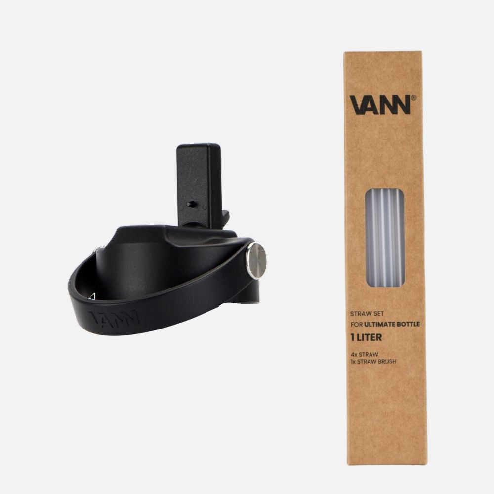 Dop met rietje V2 met rietjes - Ultimate Bottle