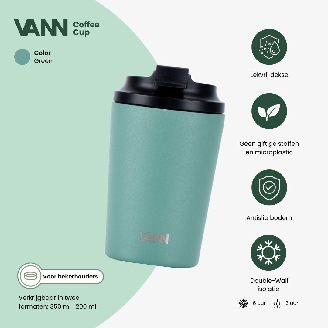 VANN® Kaffeetasse 350 ml, 2er-Pack