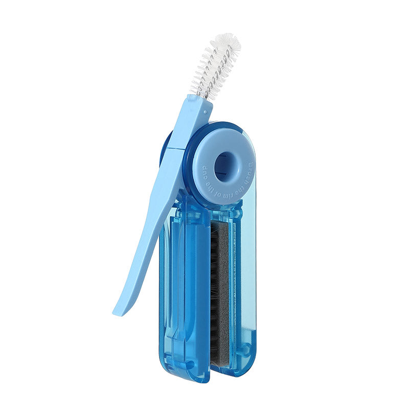 Cleaning brush for caps