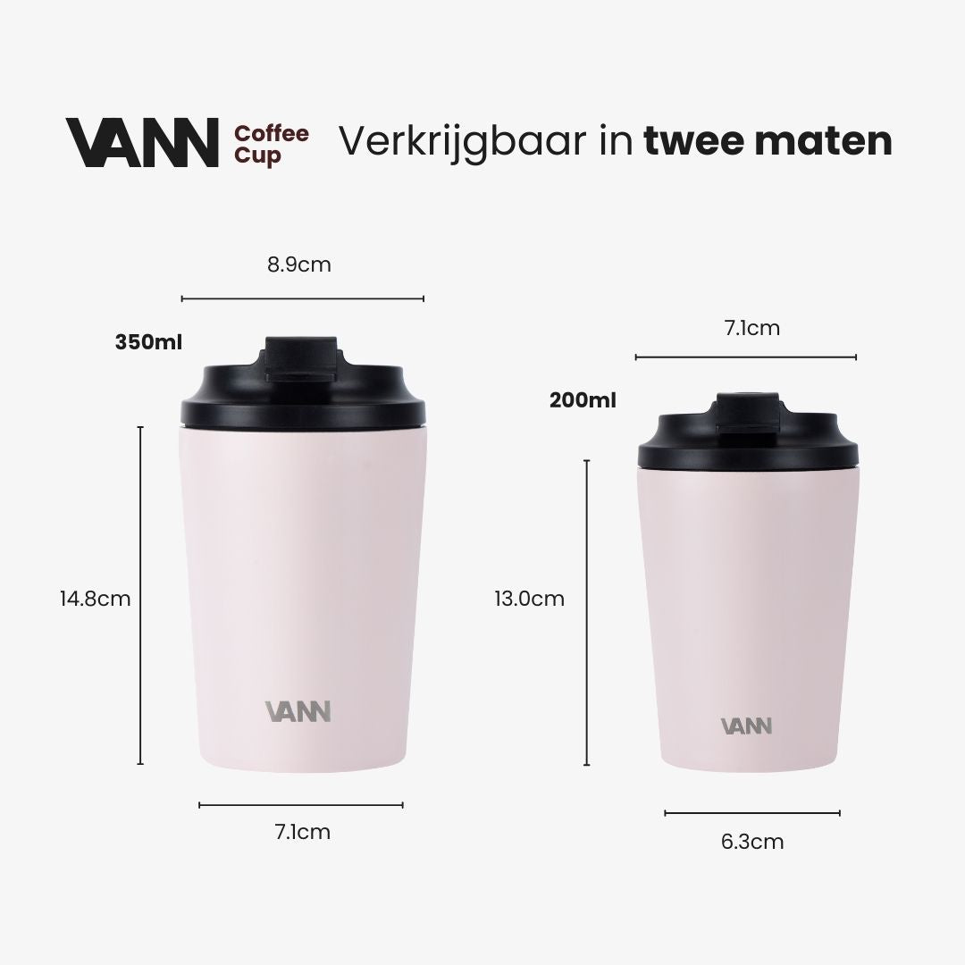VANN® Kaffeetasse 350 ml, 2er-Pack