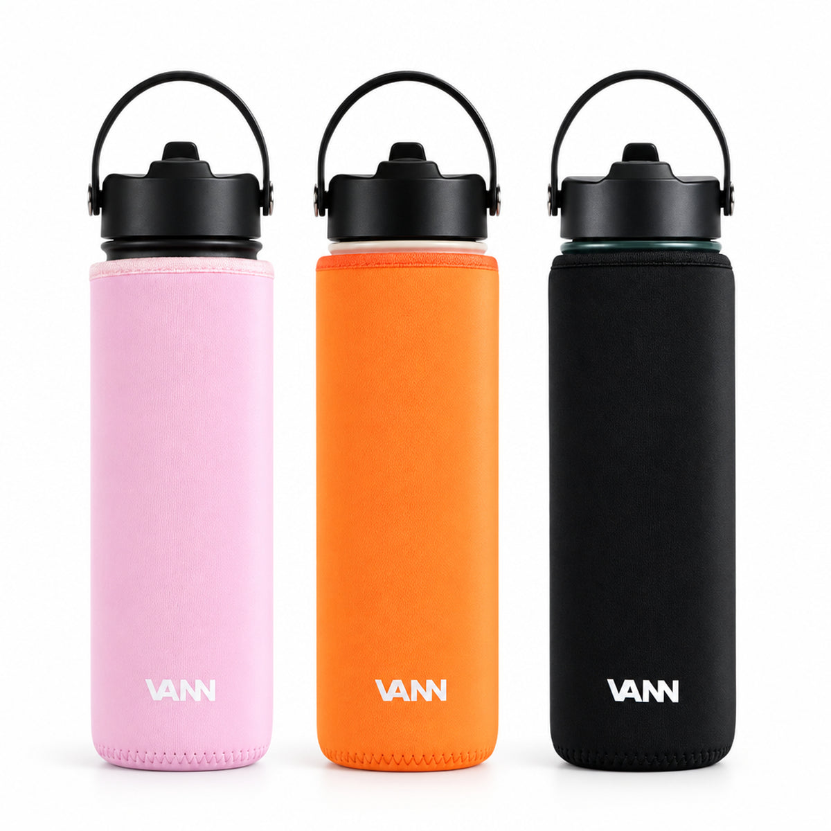 VANN Fles Beschermsleeve - productfoto op witte achtergrond