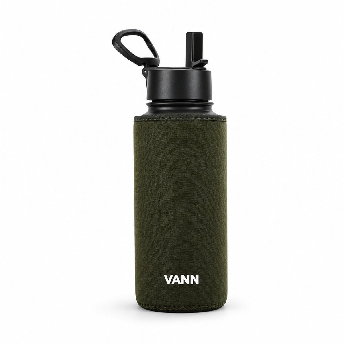 VANN Fles Beschermsleeve - Ultimate bottle 1 Liter / Green