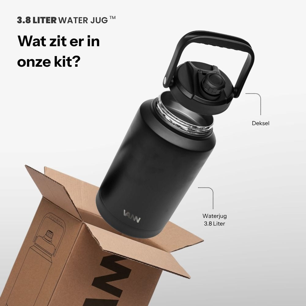 Water jug 3.8L