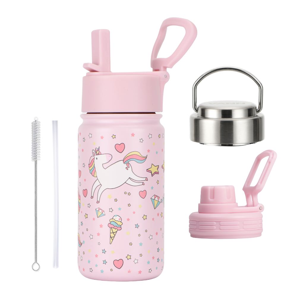 EDELSTAHL KINDERTRINKFLASCHE 400 ML