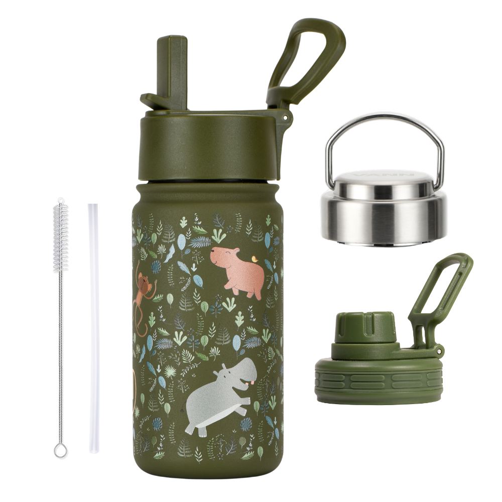EDELSTAHL KINDERTRINKFLASCHE 400 ML