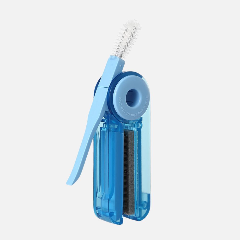 Cleaning brush for caps
