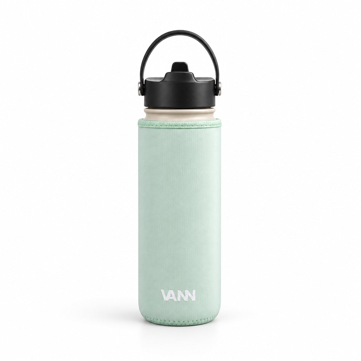 VANN Fles Beschermsleeve - Ultimate bottle 500ML & Thermos 500ML / Light green
