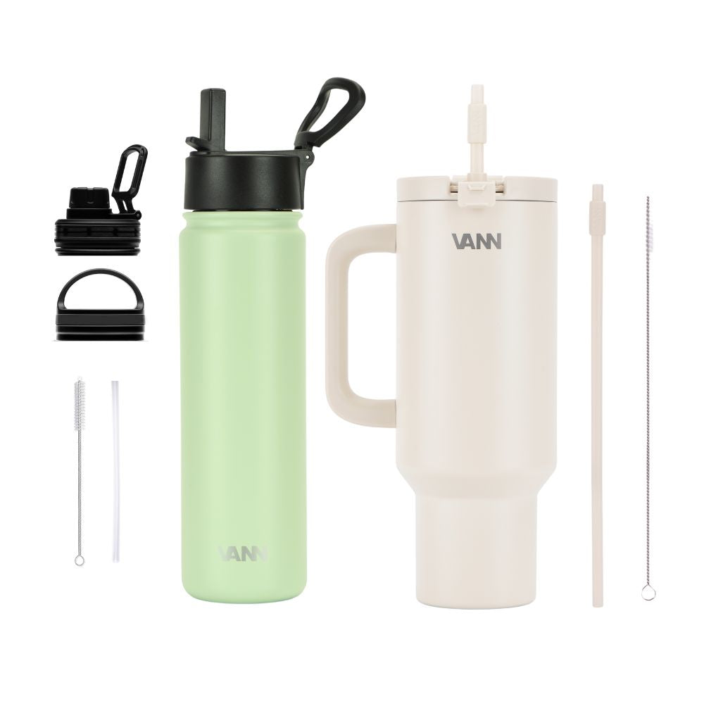 Ein Becher + 650 ml Ultimate-Flasche