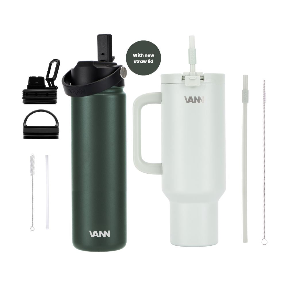 Ein Becher + 650 ml Ultimate-Flasche