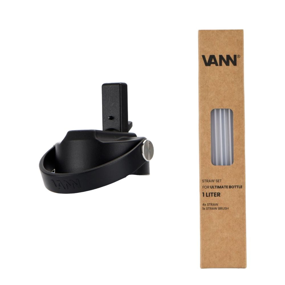 Dop met rietje V2 met rietjes - Ultimate Bottle