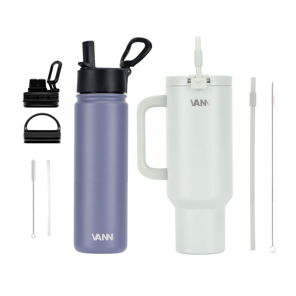 Ein Becher + 650 ml Ultimate-Flasche