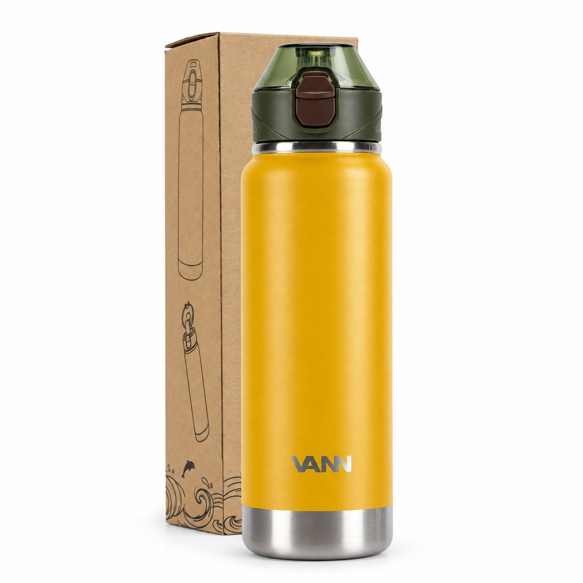 VANN Activate Bottle - Golden Amber