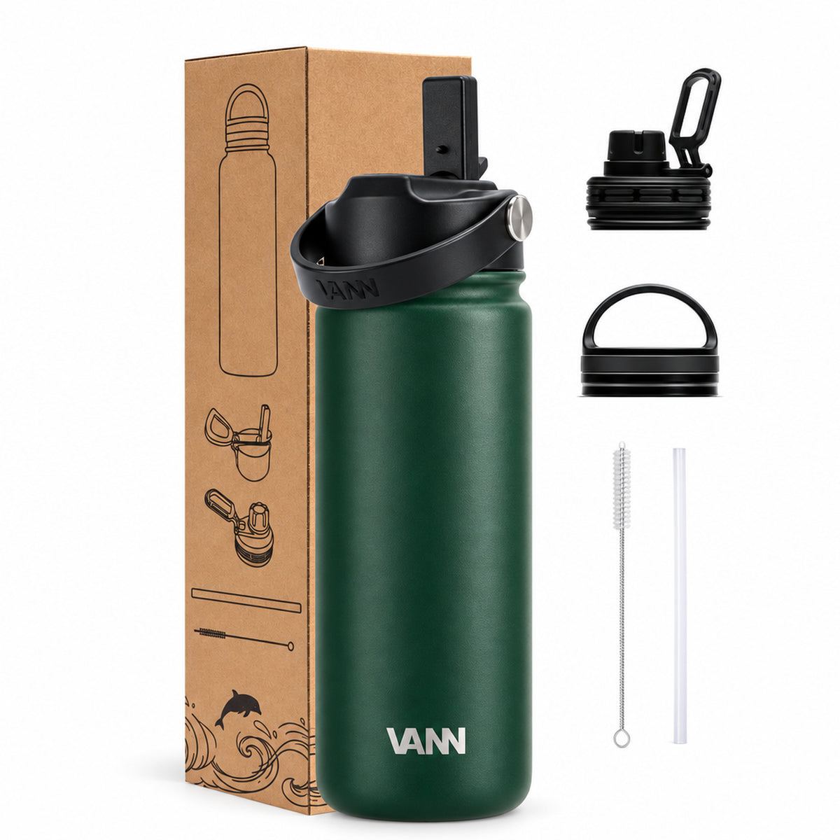 VANN Ultimate Bottle 500 ml - Dark Forest