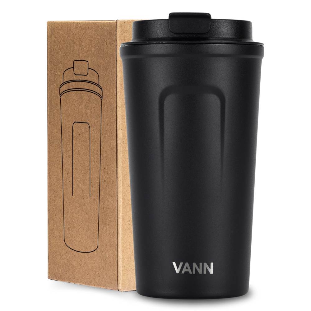 VANN® STAINLESS STEEL COFFEE MUG TO GO