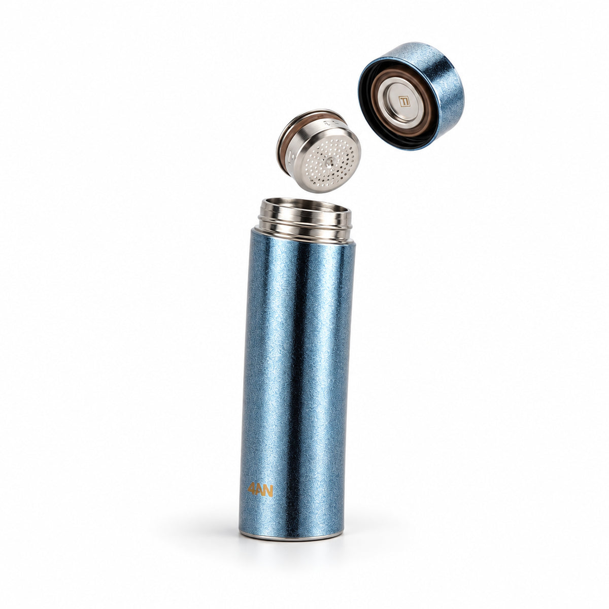 VANN Titanium Drinkfles - productfoto op witte achtergrond