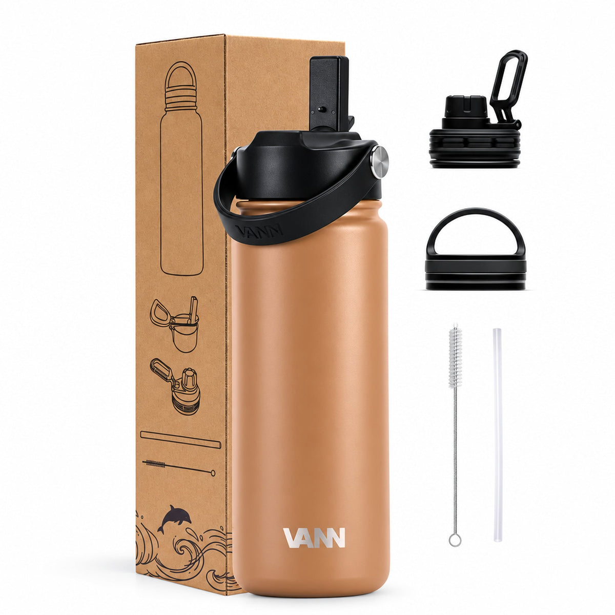 VANN Ultimate Bottle 500 ml Cappuccino